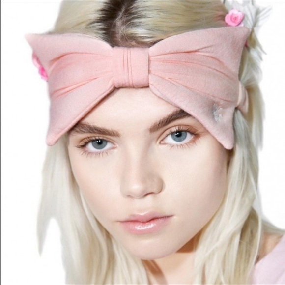 🎀 New Wildfox Pink Bow Eye Sleep Mask 🎀 - Picture 2 of 8